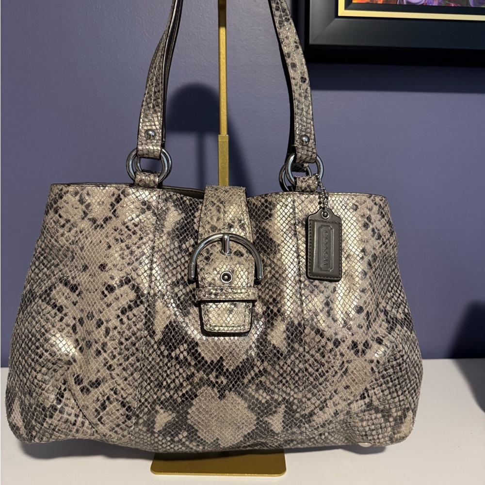 Coach Soho Snake Skin EUC
